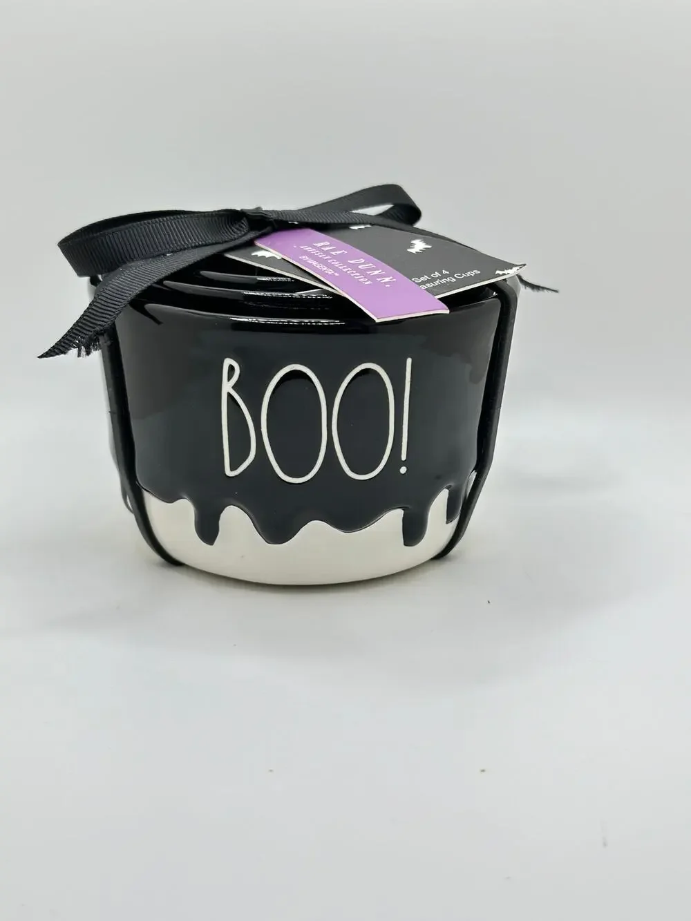 Halloween BOO Dripping Rae Dunn Halloween Measuring Cups